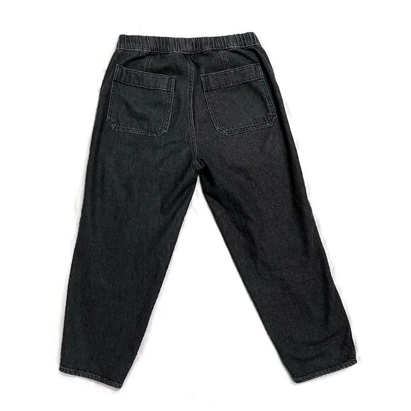 Madewell Petite Relaxed Pull-on Jean, XSP in Chelford wash - Picture 3 of 11